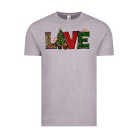 Vintage Zinc Christmas Tree Love Vintage Tee - RanaPortraitStore