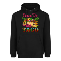 Black cinco de taco Heavyweight Hoodie - Artiststas