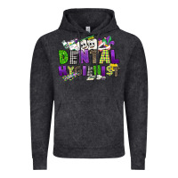 Vintage Black dental hygienest mardi gras Vintage Hoodie - CowGirlArtShop