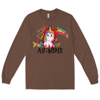 Chestnut Au-some Long Sleeve Tee - CowGirlArtShop