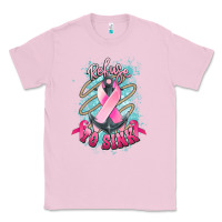 Bubblegum Pink refuse to sink cancer anchor Classic Tee - NancyCooperArtShop