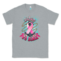 Heather Grey refuse to sink cancer anchor Classic Tee - NancyCooperArtShop