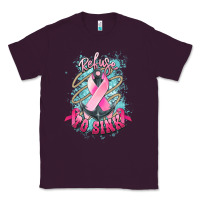 Plum refuse to sink cancer anchor Classic Tee - NancyCooperArtShop