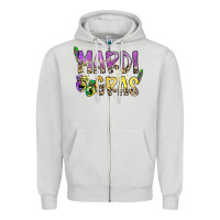 Mardi Gras Zipper Hoodie | Teevron