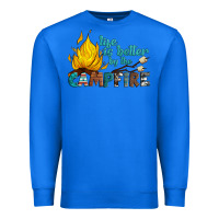 True Royal life is better by the campfire Premium Sweatshirt - Artiststas