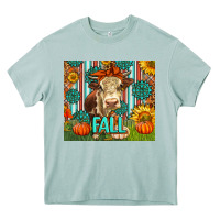 Arona Western Fall Cow Heavy Core Tee - LillyAllenDesigns