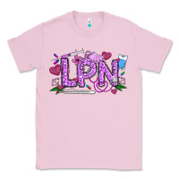 Bubblegum Pink Valentine LPN Classic Tee - CowhideDigitalArt