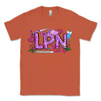 Copper Valentine LPN Classic Tee - CowhideDigitalArt