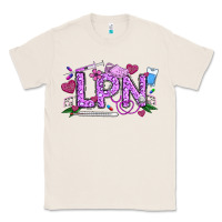 Natural Valentine LPN Classic Tee - CowhideDigitalArt
