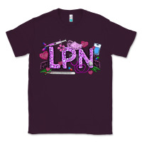 Plum Valentine LPN Classic Tee - CowhideDigitalArt