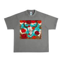 Tornado bull skull rose Urban Heavy Tee - TumblerDesignByShophia