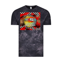Cloud Black hot mess daddy of both Vintage Tee - TumblerDesignByShophia
