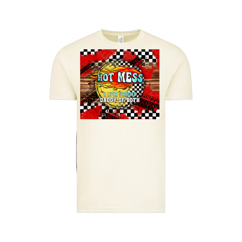 Hot Mess Daddy Of Both Vintage Tee by TumblerDesignByShophia | Teevron