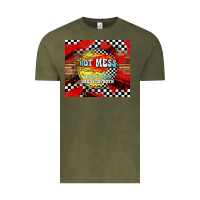 Vintage Olive hot mess daddy of both Vintage Tee - TumblerDesignByShophia