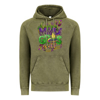 Vintage Olive happy mardi gras yall Vintage Hoodie - CowGirlArtShop