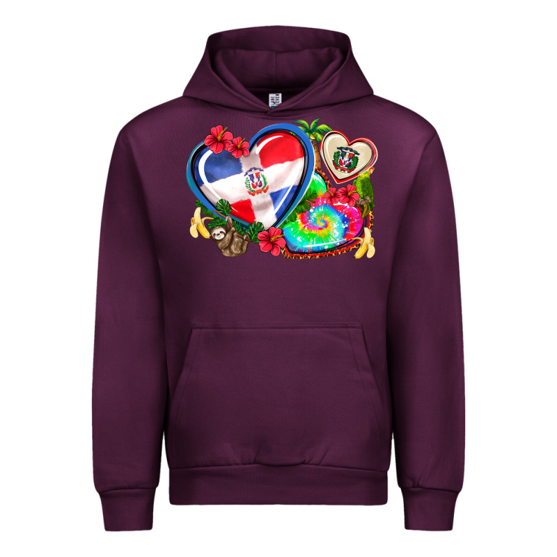 Western Leopard  Dominican Republic  Hearts Urban Hoodie by AdoDesignShop | Teevron