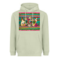 Matcha mexican tequila skull roses cactus sombrero Heavyweight Hoodie - Artiststas