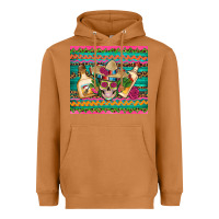 Meerkat mexican tequila skull roses cactus sombrero Heavyweight Hoodie - Artiststas