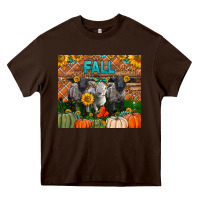 Chocolate Brown Fall Baby Lambs Heavy Core Tee - LillyAllenDesigns