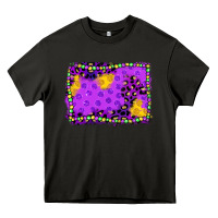 Asphalt mardi gras background Heavy Core Tee - JahusDesignShop