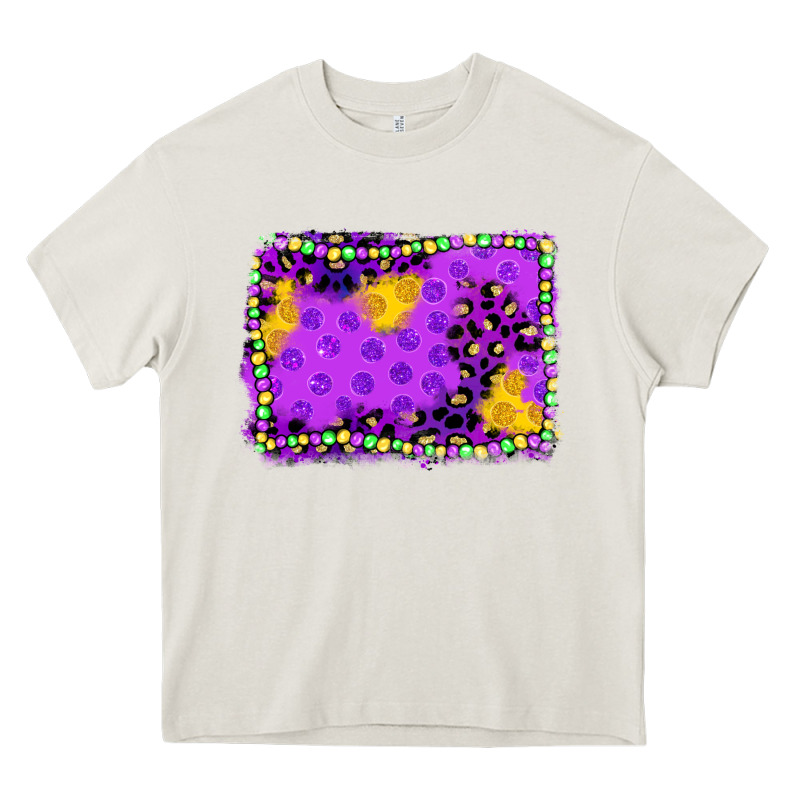Mardi Gras Background Heavy Core Tee by JahusDesignShop | Teevron