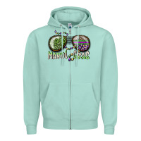 Seafoam mardi gras Zipper Hoodie - SublimationCraftShop