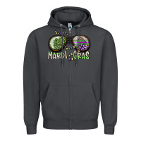 Smoke mardi gras Zipper Hoodie - SublimationCraftShop