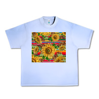 Grape Ice mexican sunflowers Urban Heavy Tee - TumblerDesignByShophia