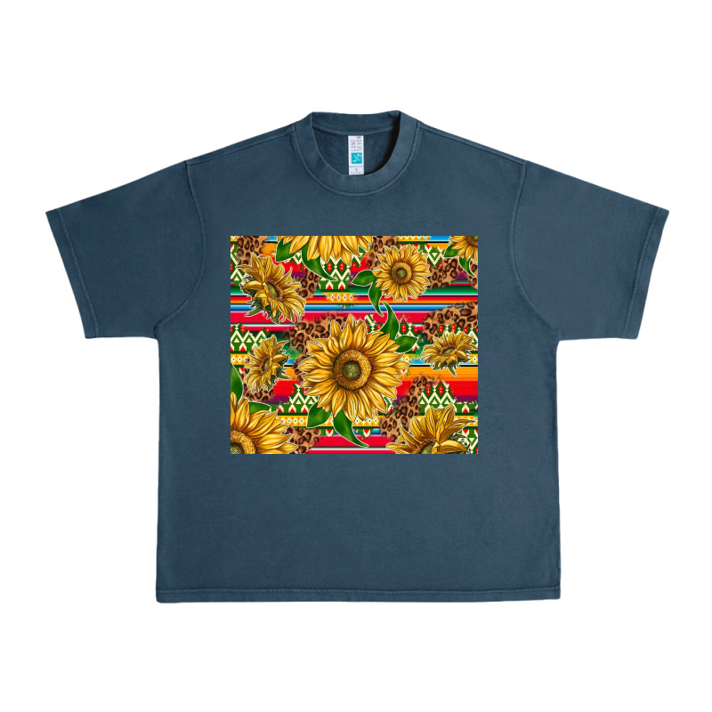 Mexican Sunflowers Urban Heavy Tee by TumblerDesignByShophia | Teevron