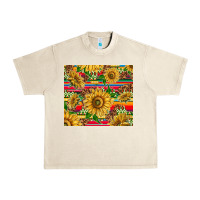 Sandshell mexican sunflowers Urban Heavy Tee - TumblerDesignByShophia