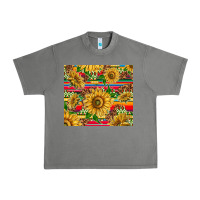 Tornado mexican sunflowers Urban Heavy Tee - TumblerDesignByShophia