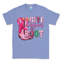 Colony Blue give cancer the boot Classic Tee - NancyCooperArtShop