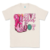 Natural give cancer the boot Classic Tee - NancyCooperArtShop