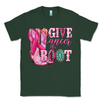 Sports Green give cancer the boot Classic Tee - NancyCooperArtShop