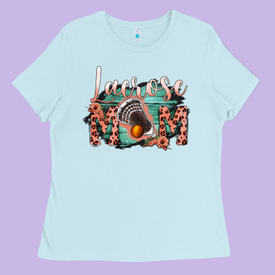 Lacrose Mom Ladies Tee Designed By Bettercallsaul