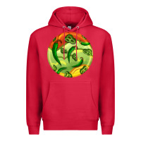 Cardinal hispanic heritage month round earrings 1 Premium Hoodie - BundleAndBundleShop