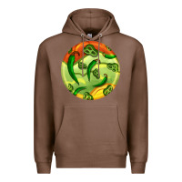 Chestnut hispanic heritage month round earrings 1 Premium Hoodie - BundleAndBundleShop