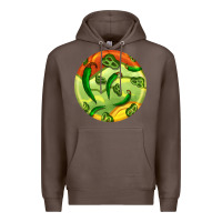 Coffee hispanic heritage month round earrings 1 Premium Hoodie - BundleAndBundleShop