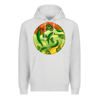 Dove Grey hispanic heritage month round earrings 1 Premium Hoodie - BundleAndBundleShop