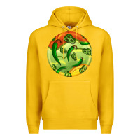 Lemon hispanic heritage month round earrings 1 Premium Hoodie - BundleAndBundleShop