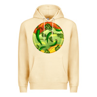 Pina Colada hispanic heritage month round earrings 1 Premium Hoodie - BundleAndBundleShop