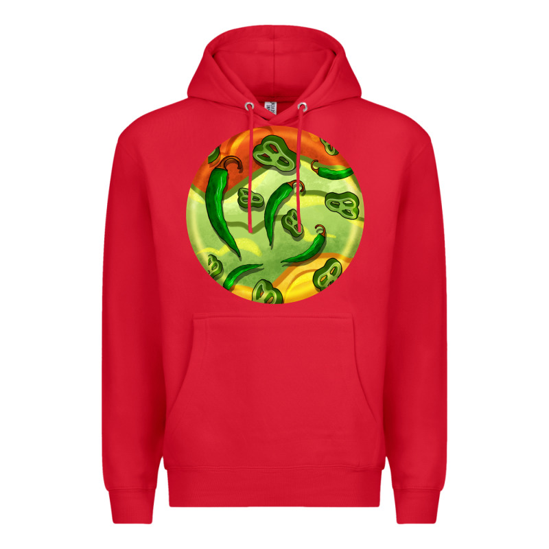 Hispanic Heritage Month Round Earrings 1 Premium Hoodie by BundleAndBundleShop | Teevron