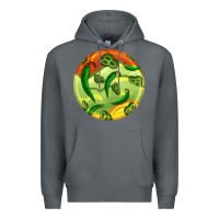 Rock hispanic heritage month round earrings 1 Premium Hoodie - BundleAndBundleShop