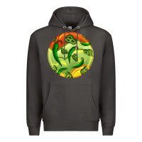 Smoke hispanic heritage month round earrings 1 Premium Hoodie - BundleAndBundleShop