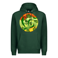 Sports Green hispanic heritage month round earrings 1 Premium Hoodie - BundleAndBundleShop