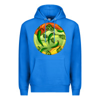True Royal hispanic heritage month round earrings 1 Premium Hoodie - BundleAndBundleShop