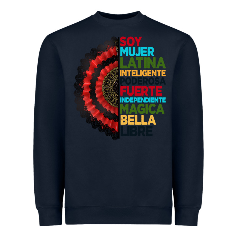 Hispanic Heritage Month Hand Fan Heavyweight Sweatshirt by BundleAndBundleShop | Teevron