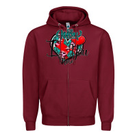 Burgundy Mom I You More Zipper Hoodie - SublimationCraftShop