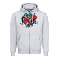 Heather Grey Mom I You More Zipper Hoodie - SublimationCraftShop