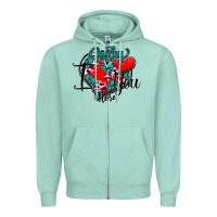 Seafoam Mom I You More Zipper Hoodie - SublimationCraftShop